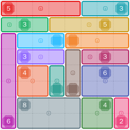 LinkedIn Patches #94 solved board (Jun 19, 2026)